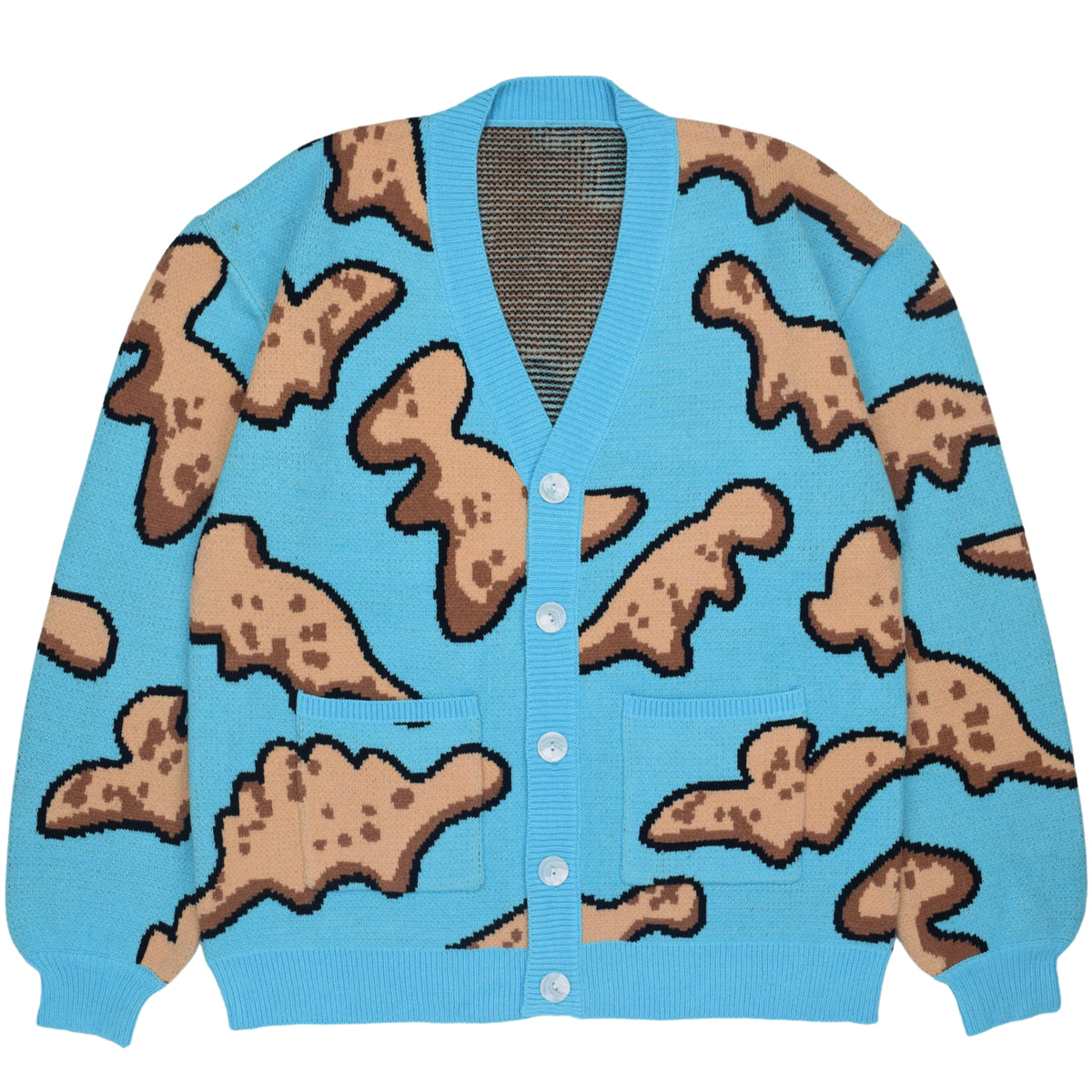 Dino Nuggets Cardigan – Steady Hands