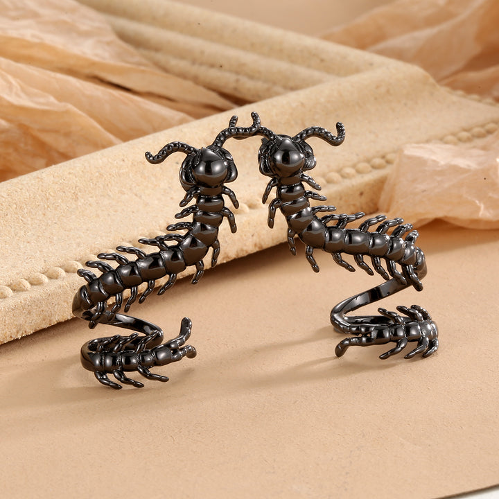 Black Centipede Ear Cuff