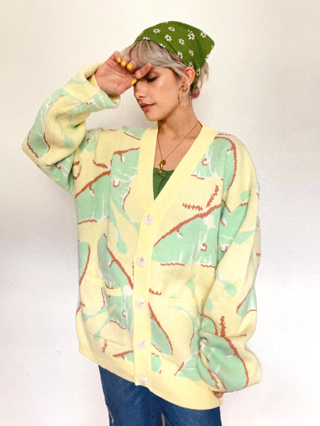 Luna Moth Cardigan