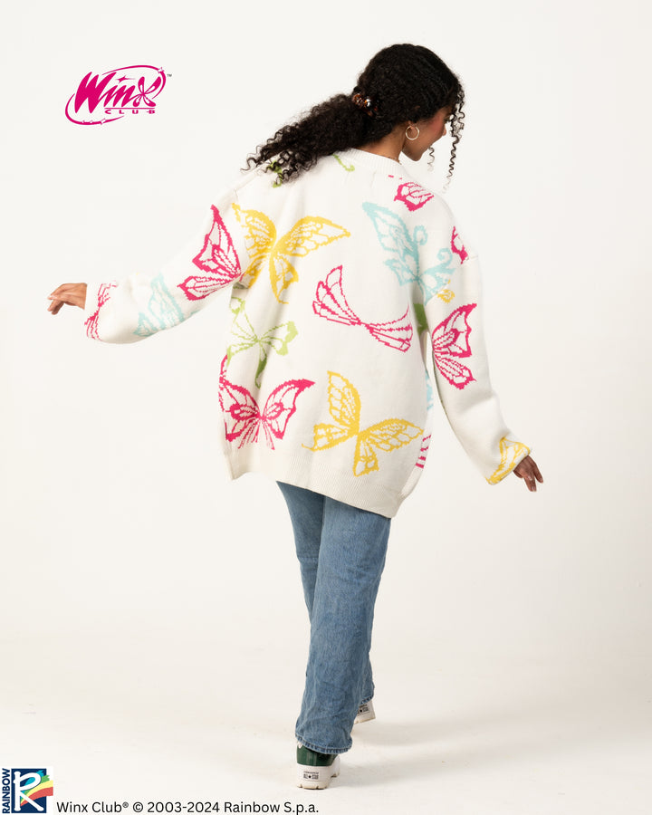 Winx Pattern Cardigan