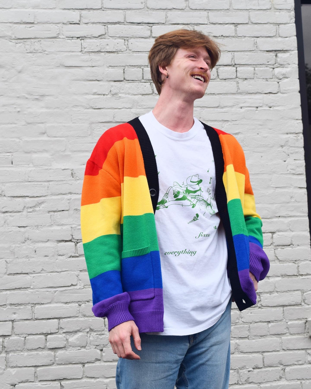 Gay Pride Cardigan