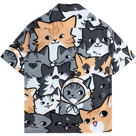 Are You Kitten Me Button Up