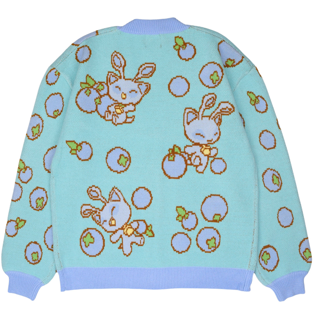 Baby Aisha Blueberry Cardigan