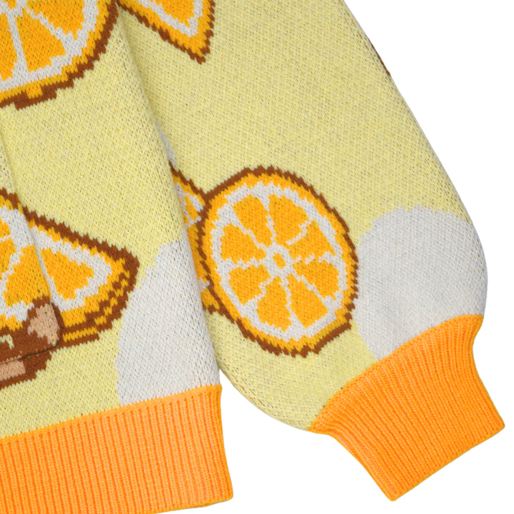 Baby Kougra Orange Cardigan