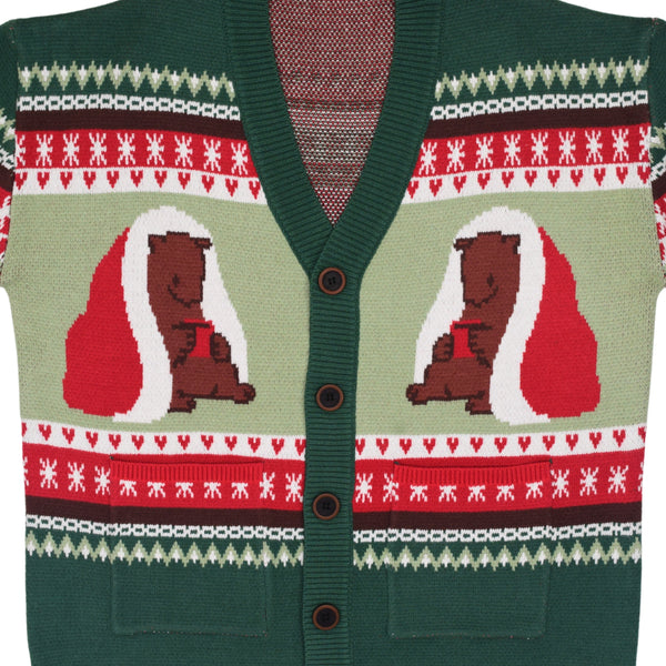 Beary Christmas Cardigan