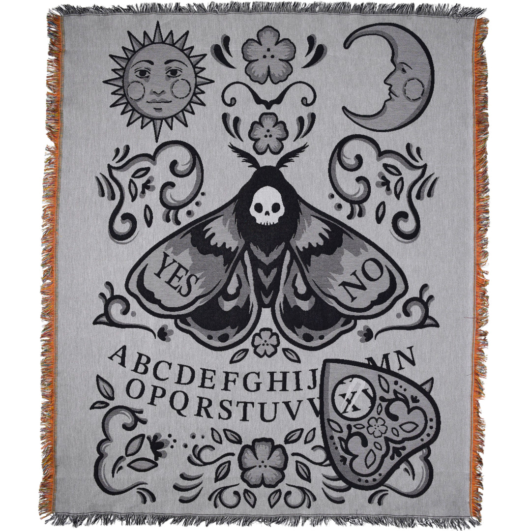 Black Ouija Blanket