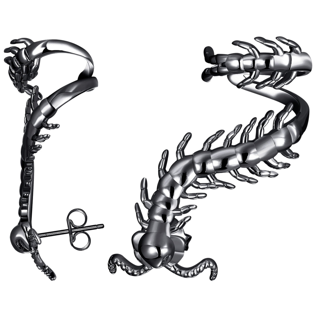 Black Centipede Ear Cuff