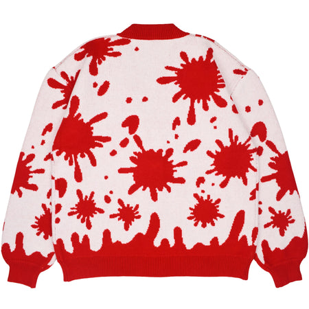 Blood Splatter Cardigan