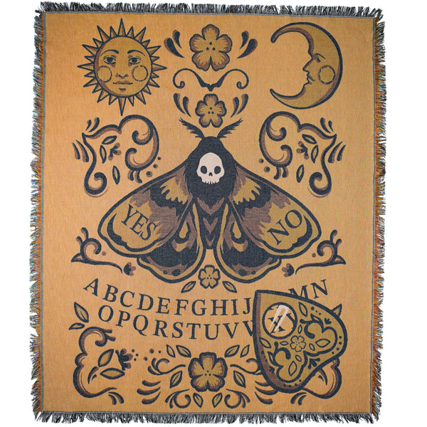 Brown Ouija Blanket