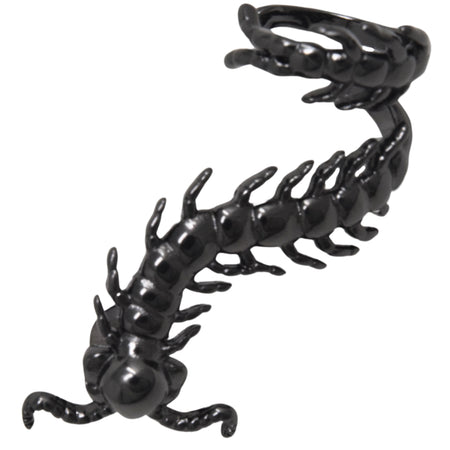 Black Centipede Ear Cuff