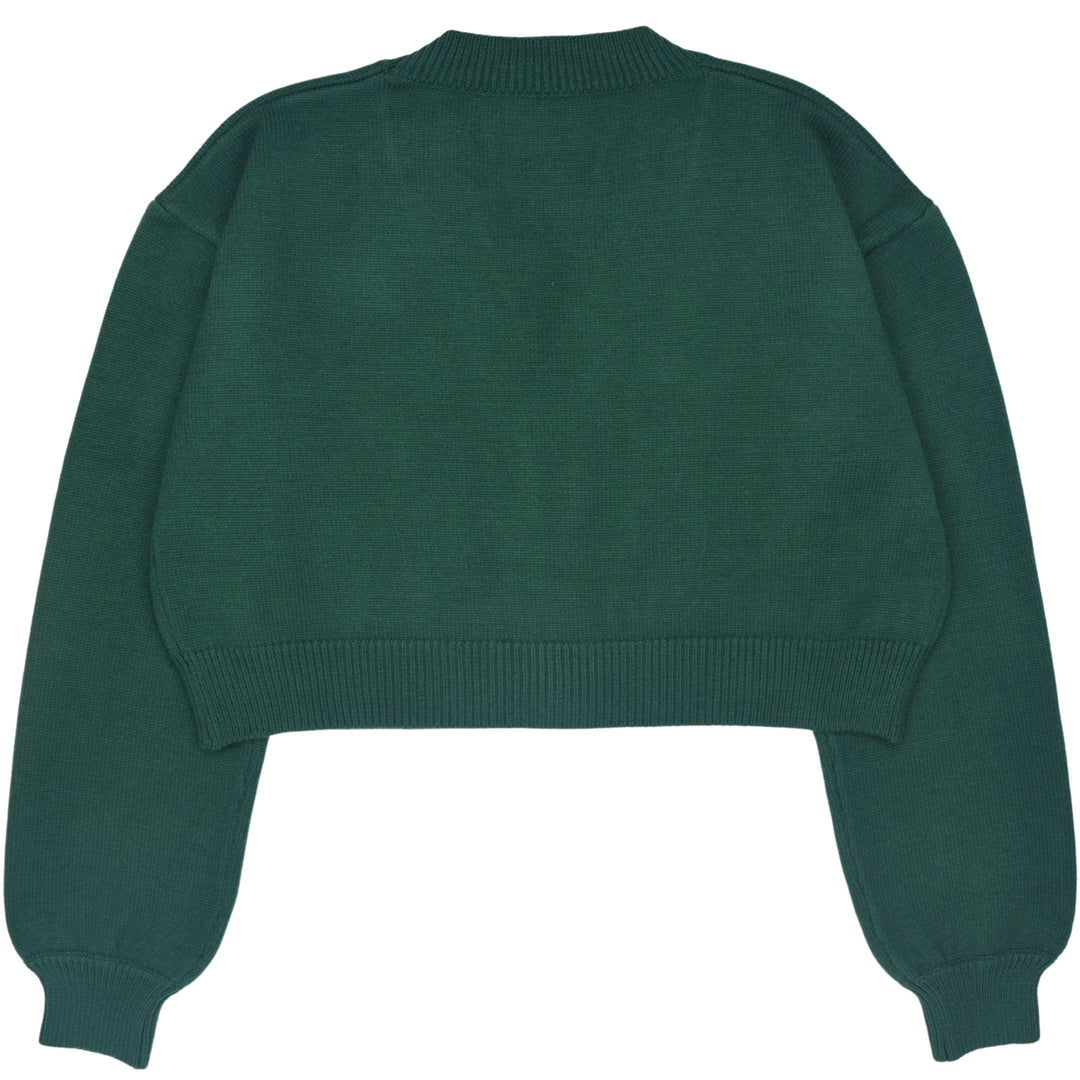 Cropped Touch Grass Cardigan