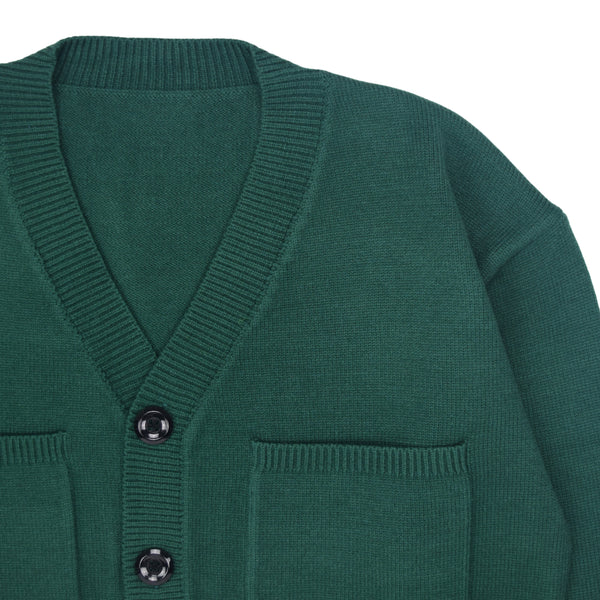 Cropped Touch Grass Cardigan