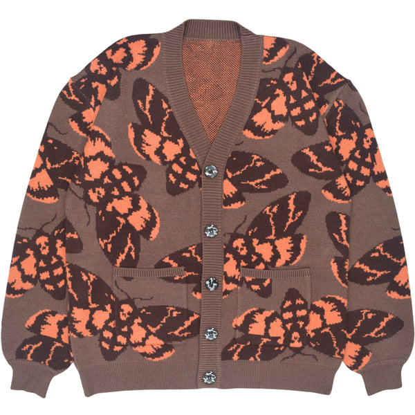 Death's-Head Hawkmoth Cardigan