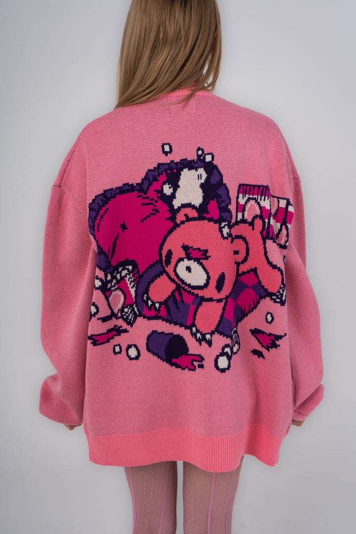 Gloomy Bear Cardigan