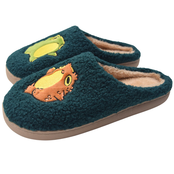 Frog and Toad Slippers