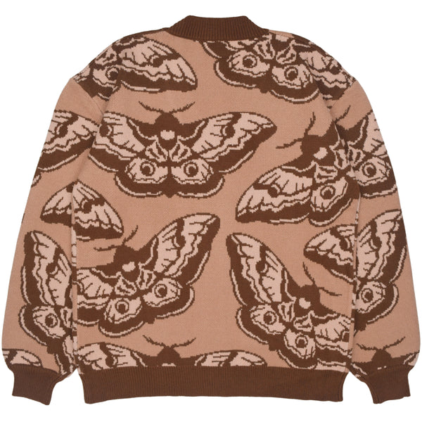 Giant Peacock Moth Cardigan