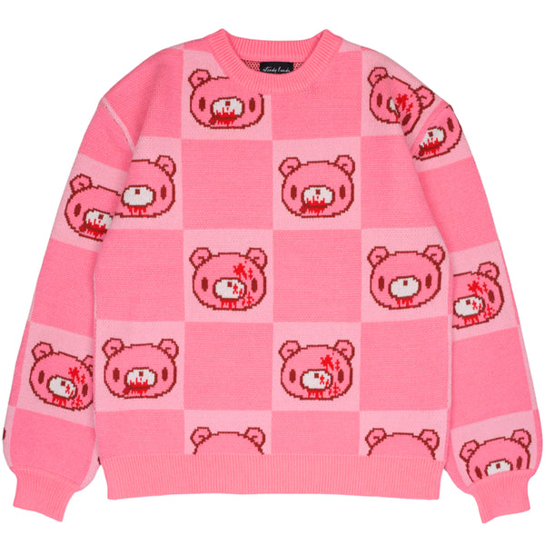 Gloomy Bear Patterned Sweater [PRE-APPROVAL]