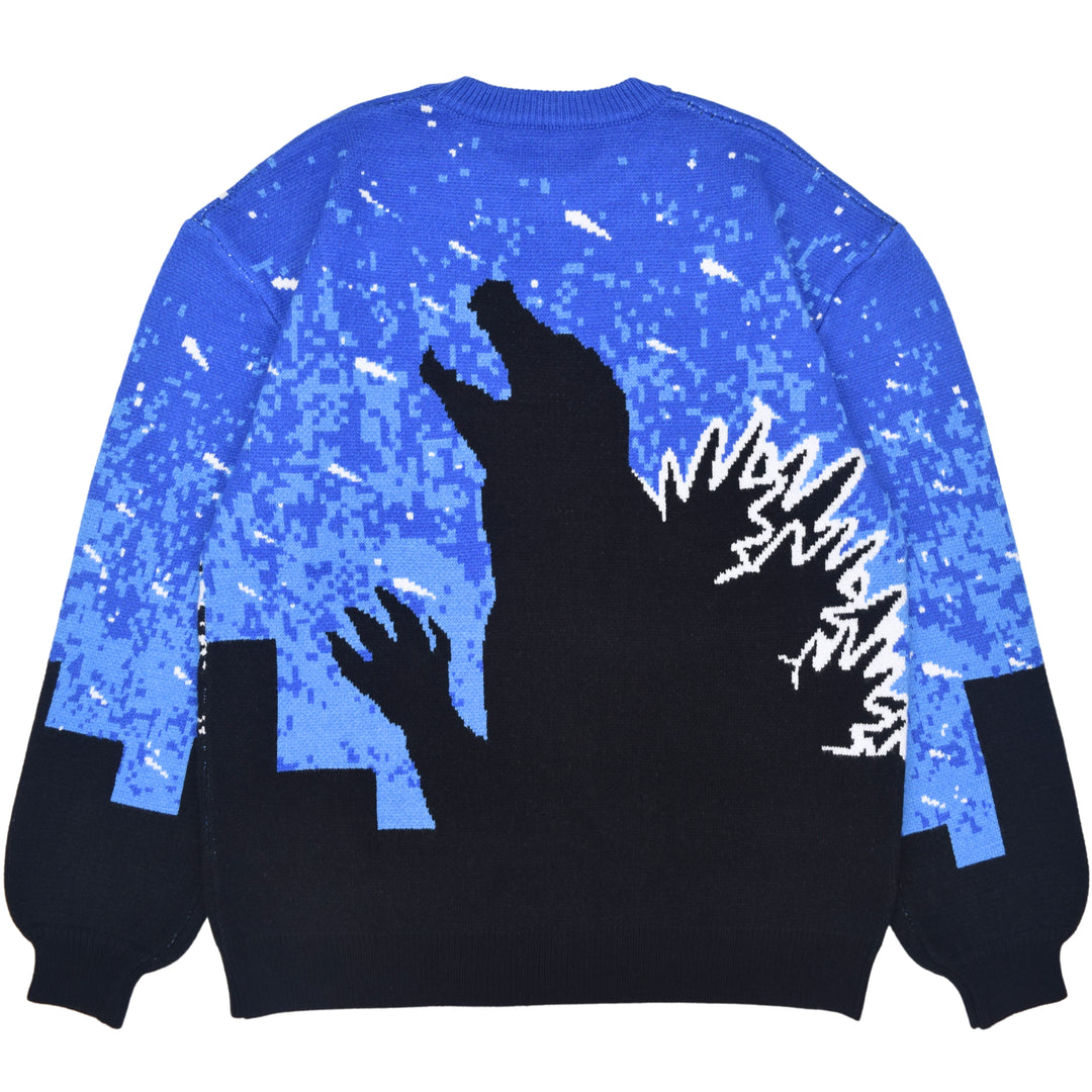 Godzilla Silhouette Sweater