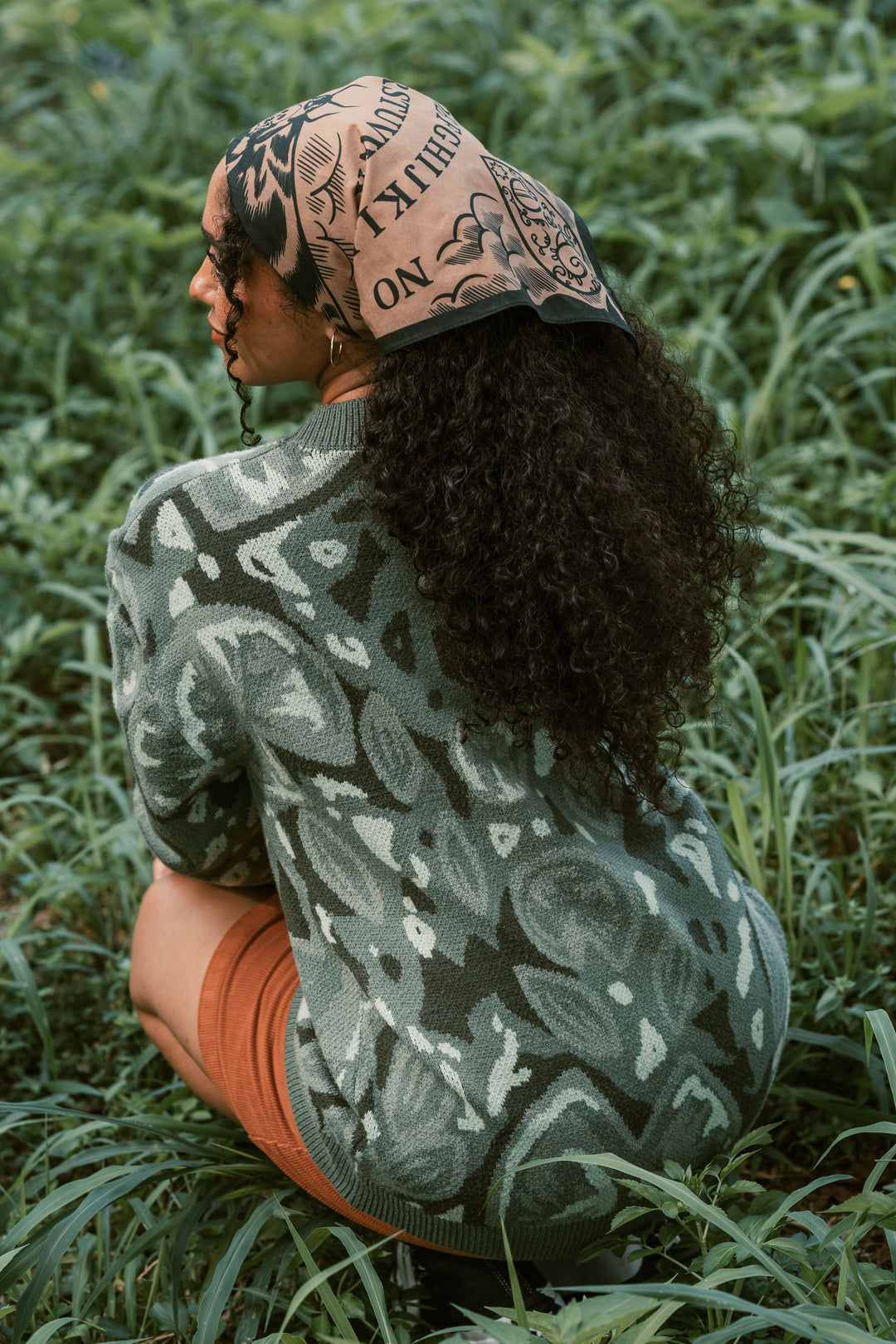 Brown Ouija Bandana