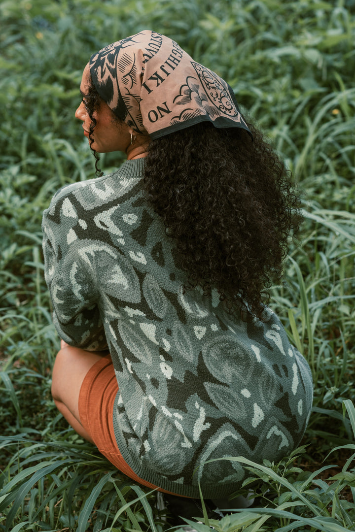 Brown Ouija Bandana