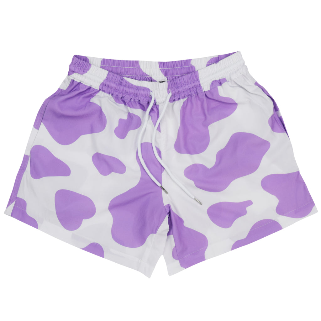 Lilac Cow Shorts – Steady Hands