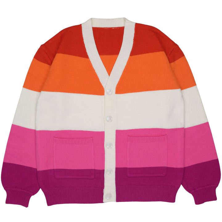 Lesbian Pride Cardigan