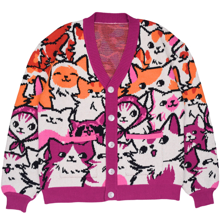 Lesbian Cat Cardigan