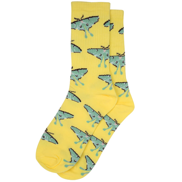 Luna Moth Socks