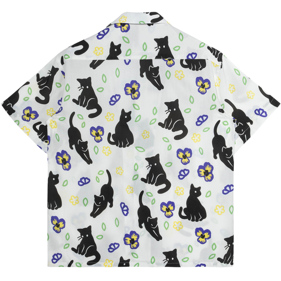 Meowin' Around Button Up