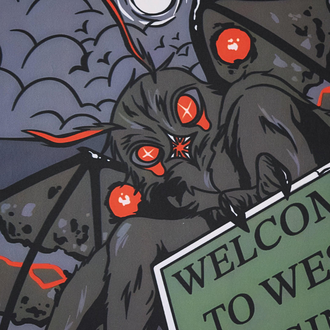 Mothman Desk Mat