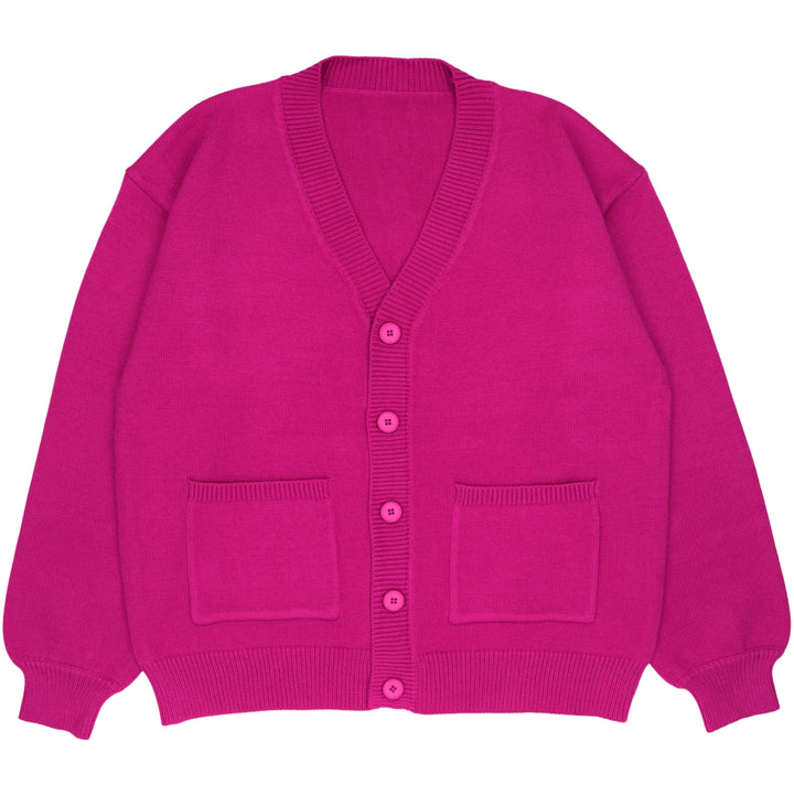 Navy Pink Cardigan