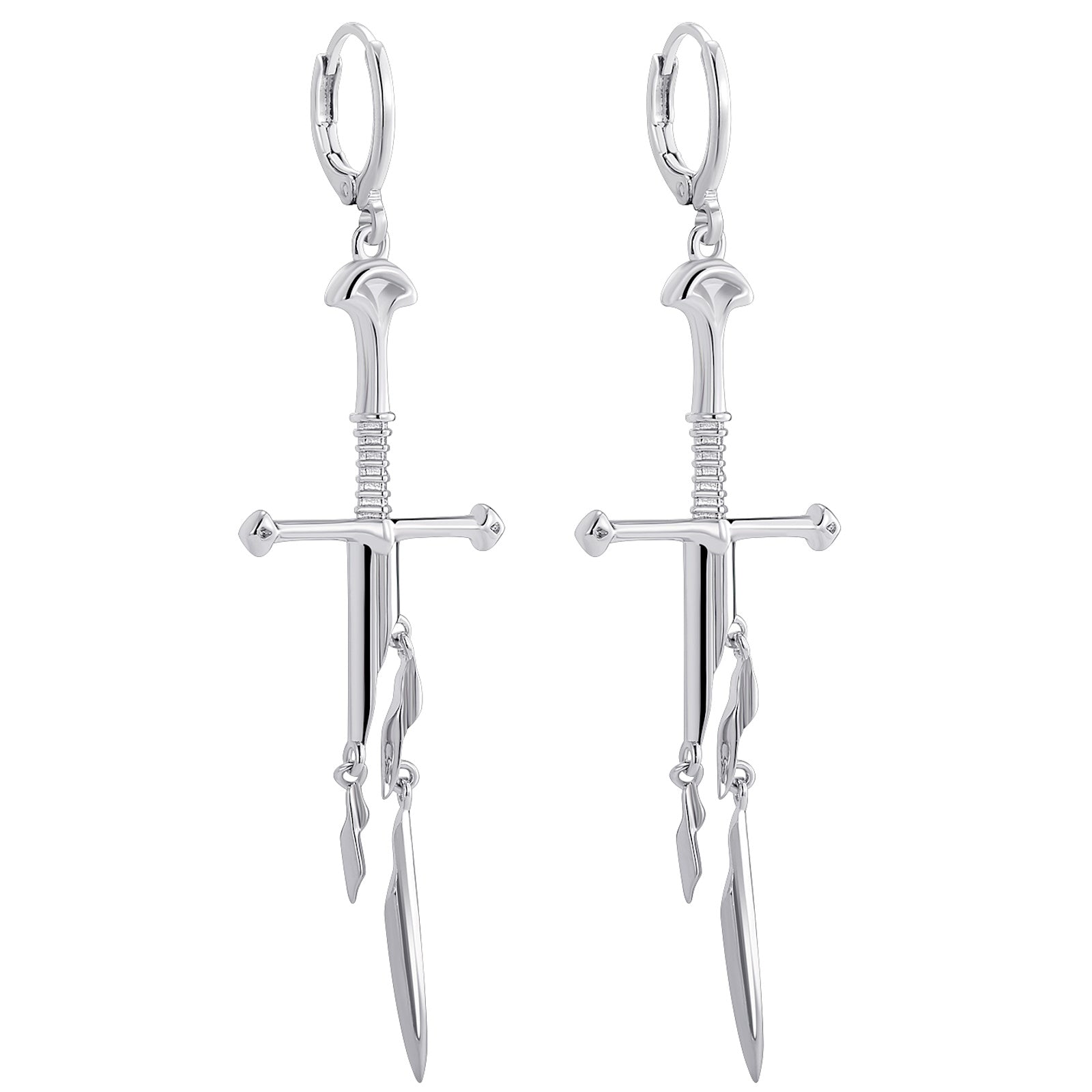 Broken Sword Earrings