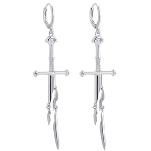 Broken Sword Earrings