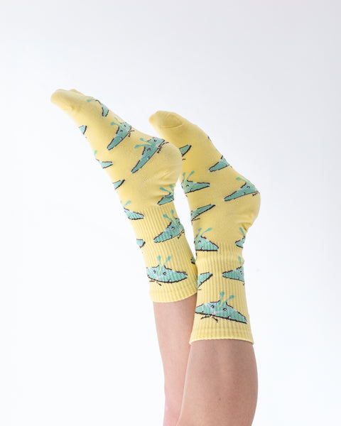 Luna Moth Socks