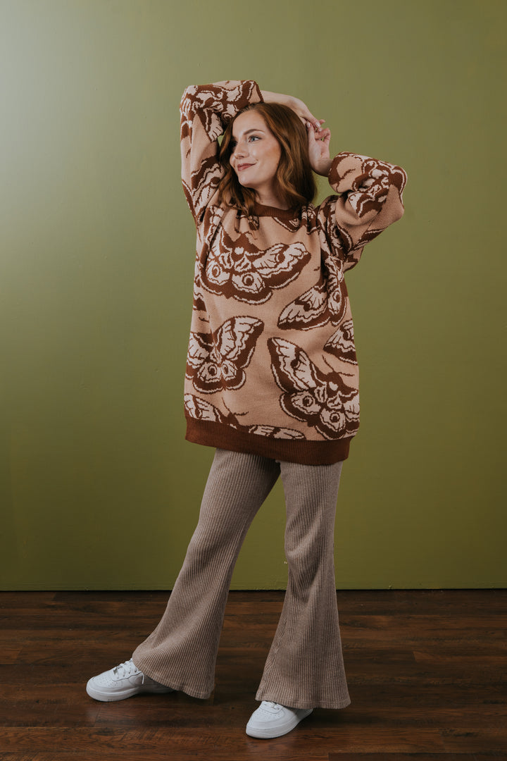 Giant Peacock Moth Sweater