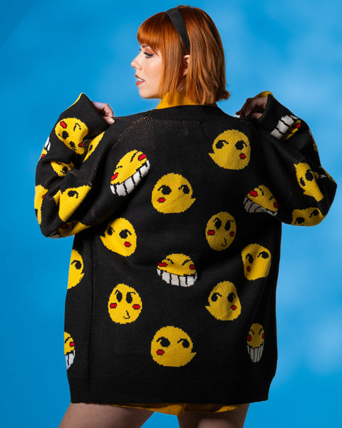 Ed Smiley Cardigan [PRE-APPROVAL]