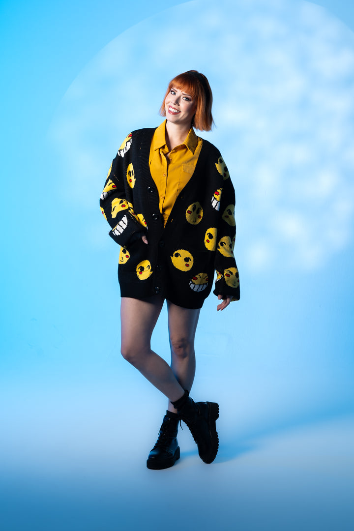 Ed Smiley Cardigan