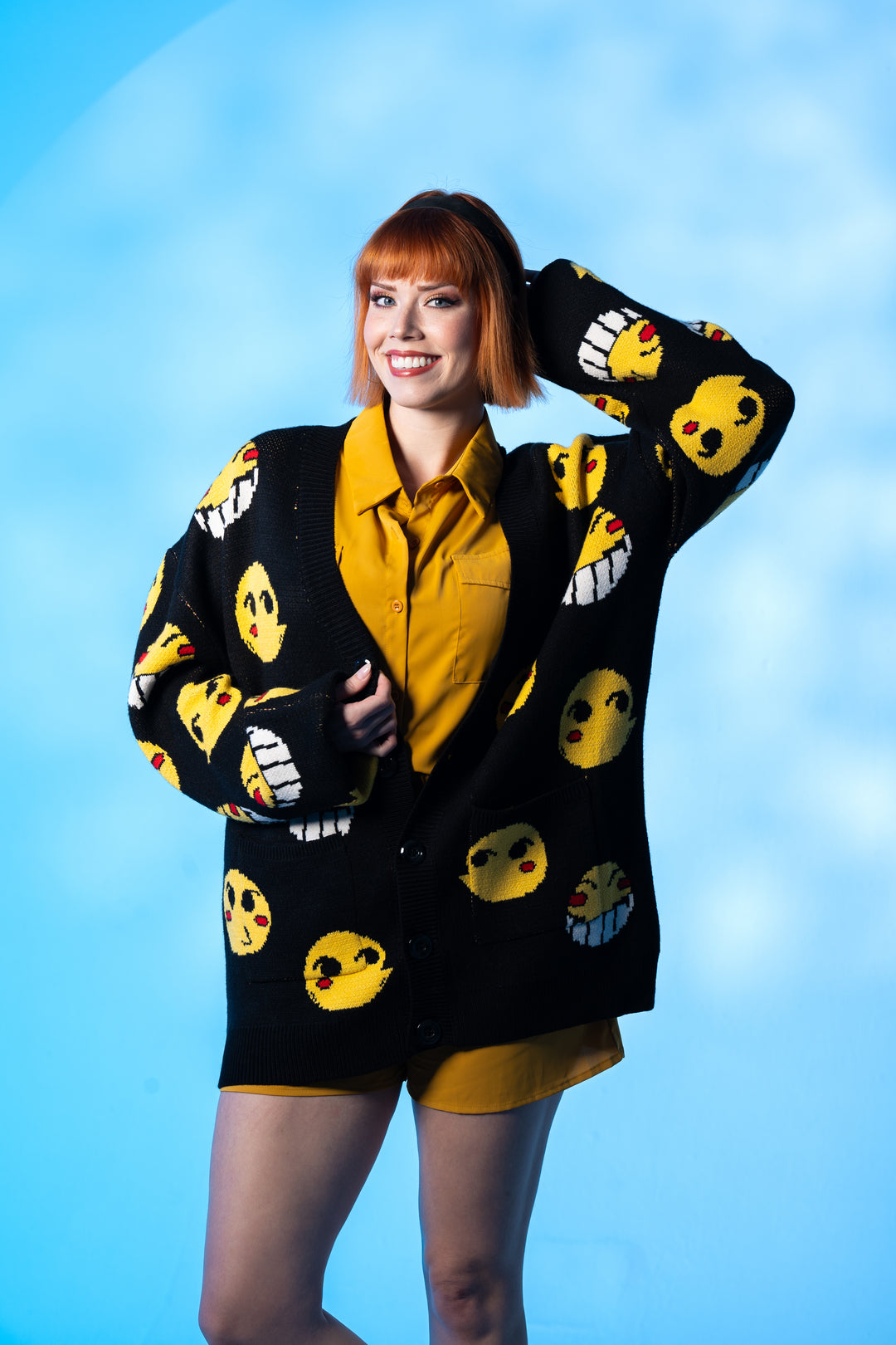 Ed Smiley Cardigan