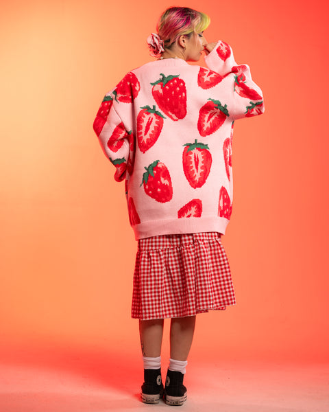 Strawberry With Me Cardigan