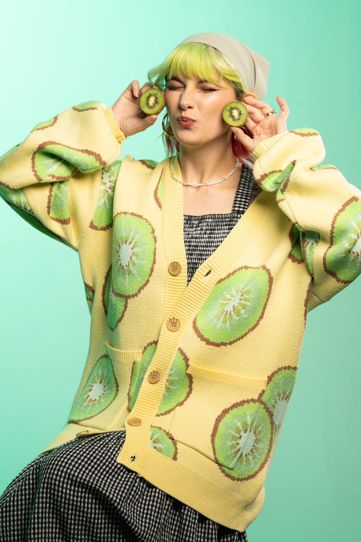 Kiwi to My Heart Cardigan