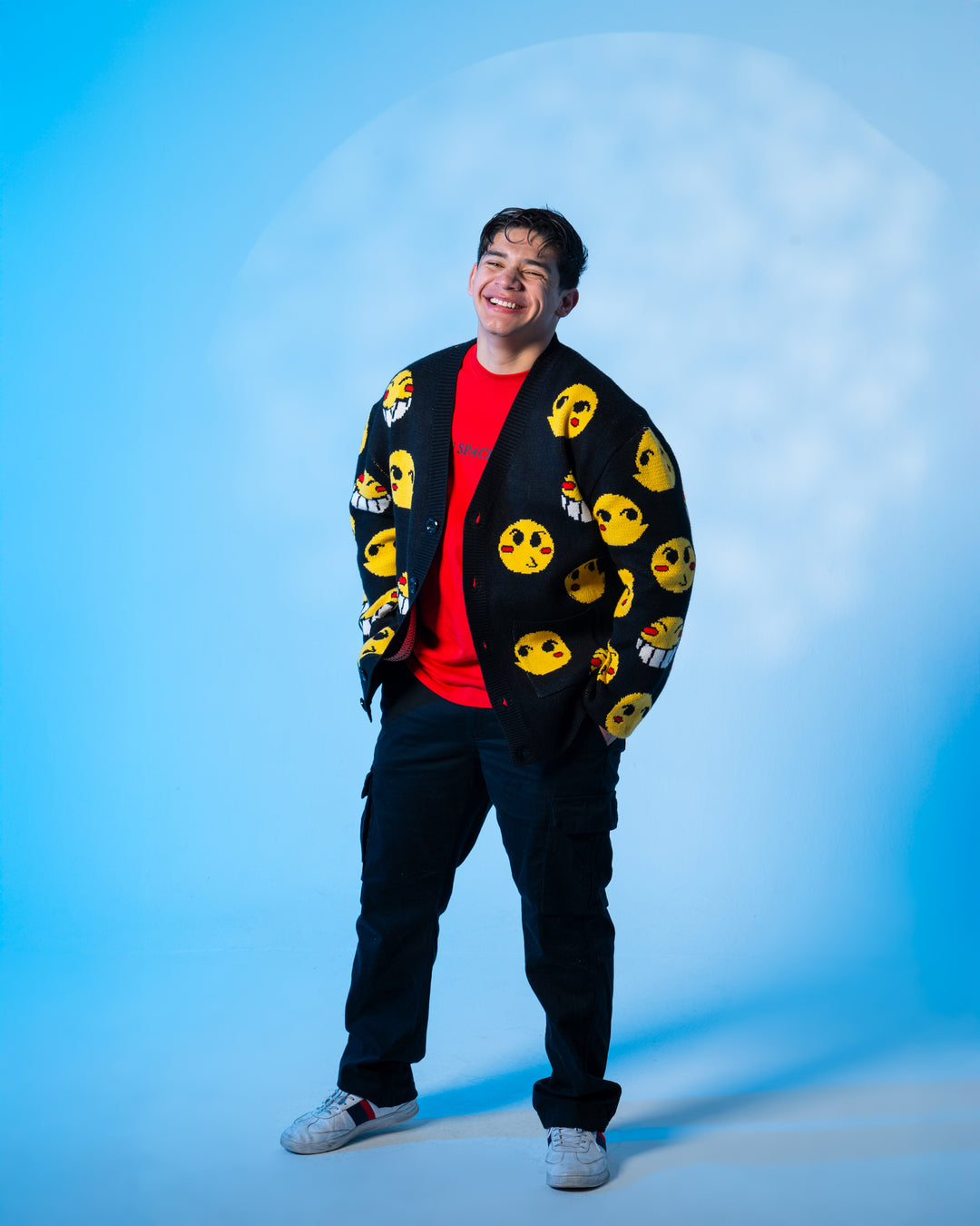 Ed Smiley Cardigan