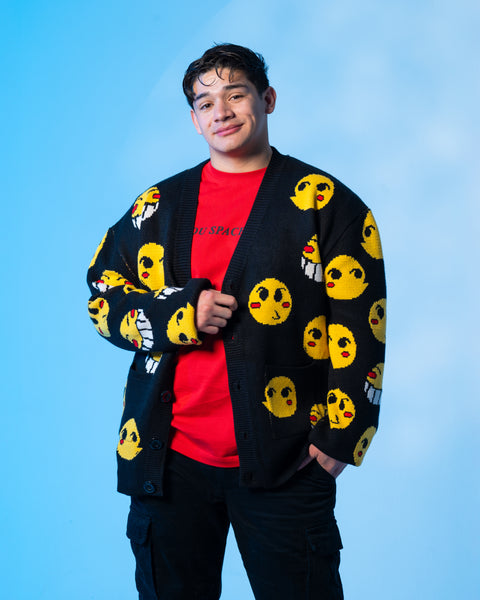 Ed Smiley Cardigan [PRE-APPROVAL]