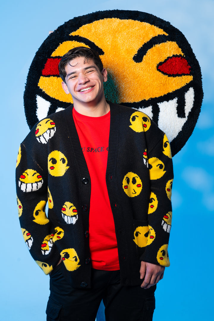 Ed Smiley Cardigan