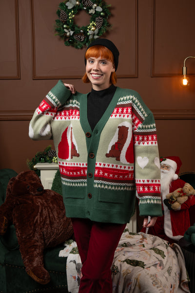 Beary Christmas Cardigan