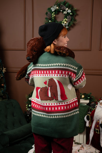 Beary Christmas Cardigan