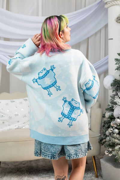 Snow Frangles Cardigan