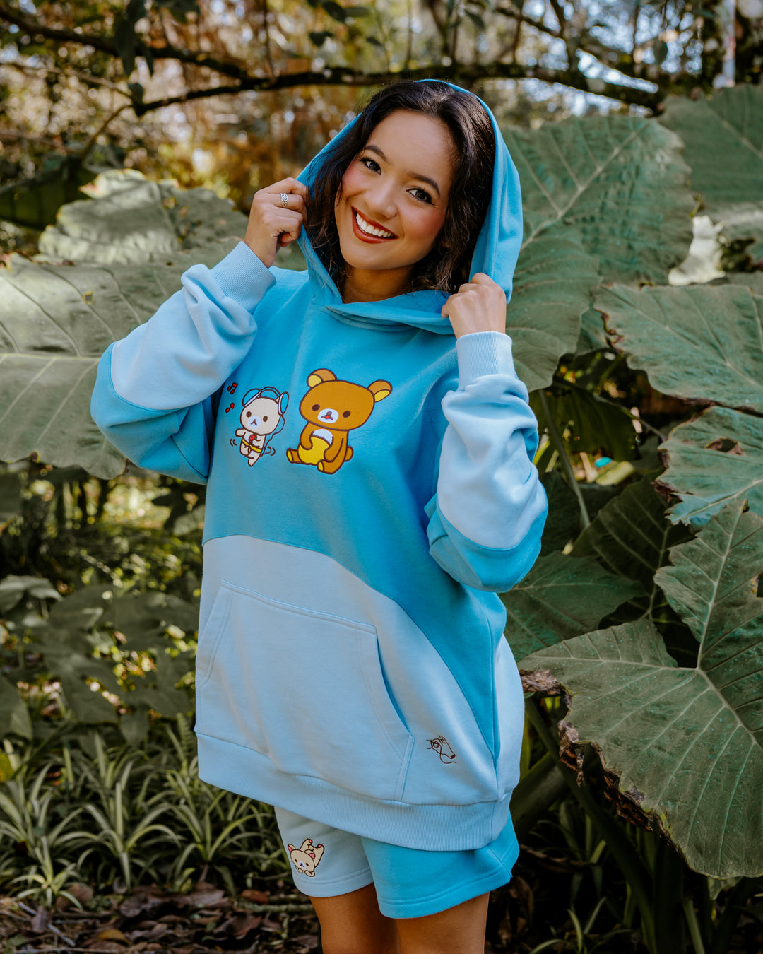 Rilakkuma and Korilakkuma Hoodie