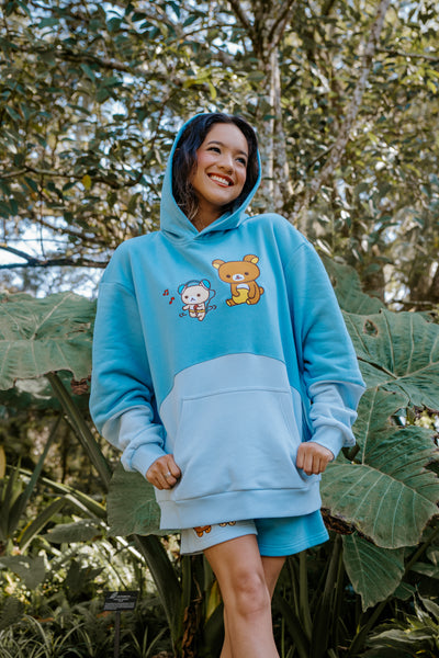 Rilakkuma and Korilakkuma Hoodie [PRE-APPROVAL]