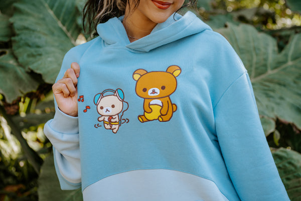 Rilakkuma and Korilakkuma Hoodie [PRE-APPROVAL]