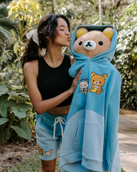 Rilakkuma and Korilakkuma Hoodie [PRE-APPROVAL]